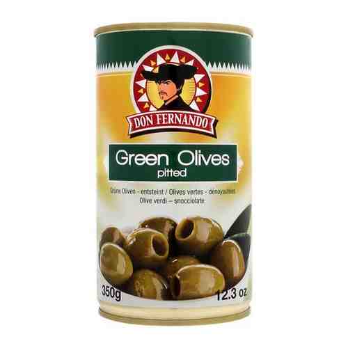 Оливки зеленые без косточки. Пастеризованные, 350 г арт. 101130315883