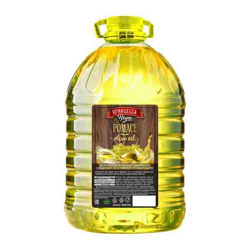 Оливковое масло для жарки Pomace Принцесса вкуса, пластик, 5 л арт. 100917359077