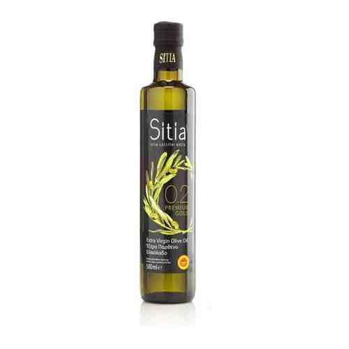 Оливковое масло P.D.O. Extra Virgin 0,2% PREMIUM GOLD SITIA, Греция, ст. бутылка 500мл арт. 101731254887