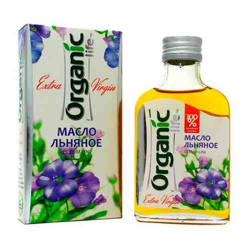Organic Life масло льняное, 0.25 л арт. 100457801735