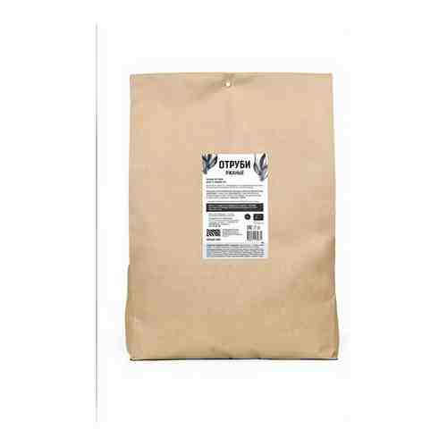 Отруби Чёрный хлеб ржаные органические, пакет 3 кг арт. 100932870025