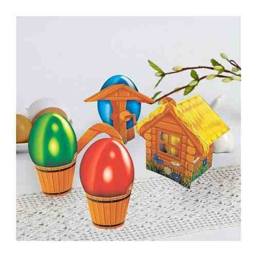 Пасхальный набор для украшения яиц «Деревенька» арт. 101438535628