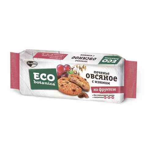 Печенье Eco botanica овсяное с изюмом на фруктозе, 280 г арт. 155722187