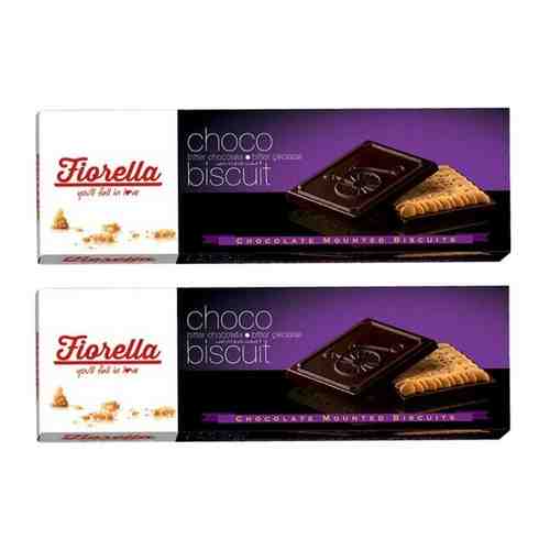 Печенье Fiorella в темном шоколаде (2 шт. по 102 гр.) арт. 101236819018
