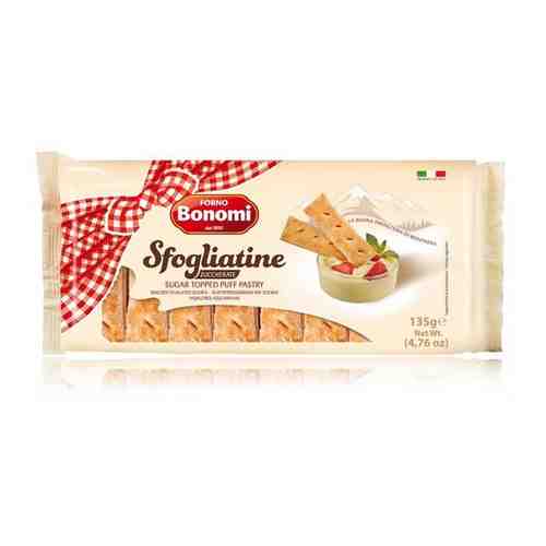 Печенье Forno Bonomi Sfogliatine Zuccherate, 135 г арт. 101568712048