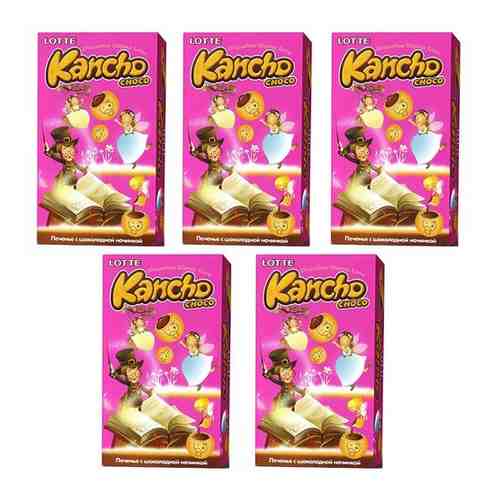 Печенье с шоколадной начинкой Kancho Choco (5 шт. по 42 г) арт. 101422422077