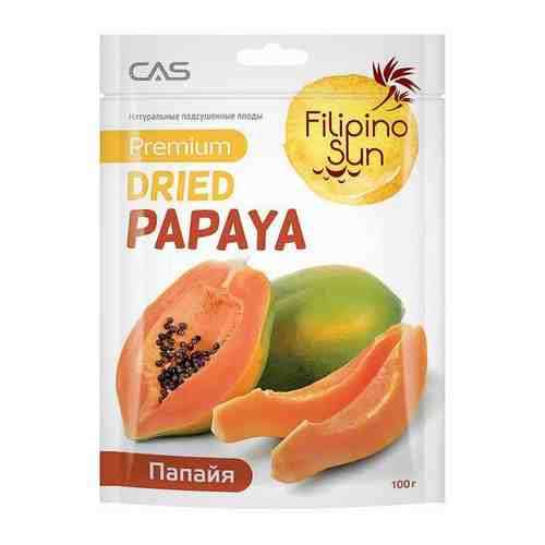Плоды папайя сушеные 100 гр./24, TM Filipino Sun арт. 650477334