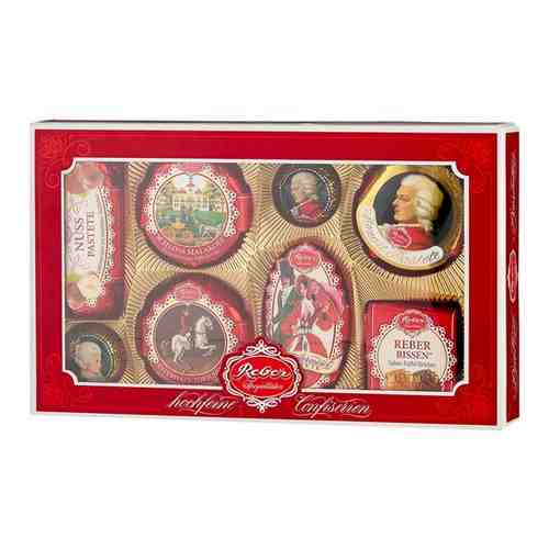 Подарочный набор Reber Моцарт шоколадных конфет с окном, 285 г арт. 100504461988