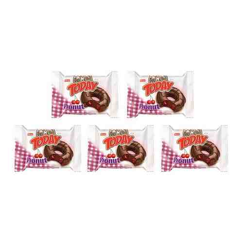 Пончик Today Donut со вкусом Вишни (5 шт. по 50 гр.) арт. 101340260756