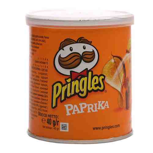 Pringles картофельные чипсы со вкусом паприки, 165 г арт. 100416893556