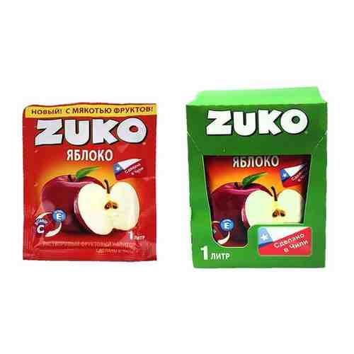 Растворимый напиток ZUKO, Зуко, яблоко, 12 шт по 25 гр арт. 101159217047