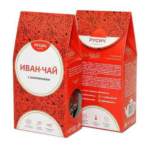 Русич Иван-чай «Русич» листовой с шиповником, 50 г арт. 101438720621
