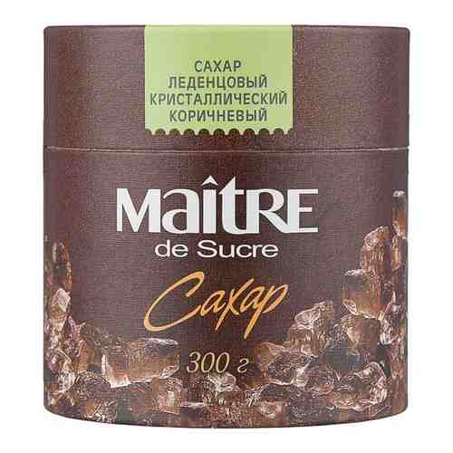 Сахар MAITRE DE SUCRE леденцовый коричневый кристаллический, 300г арт. 100416162909