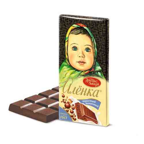 Шоколад Алёнка молочный пористый, 95 г арт. 100426510118