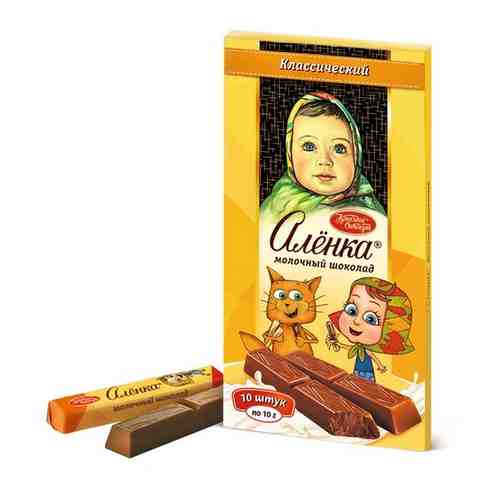 Шоколад Алёнка в стиках, Красный Октябрь, 100 гр. арт. 100411277335