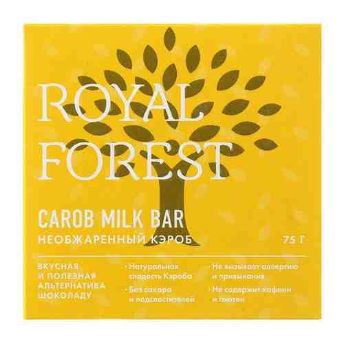 Шоколад из Кэроба необжаренного Royal Forest 75г арт. 100946818728
