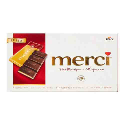 Шоколад MERCI марципан, 112 г арт. 158325527