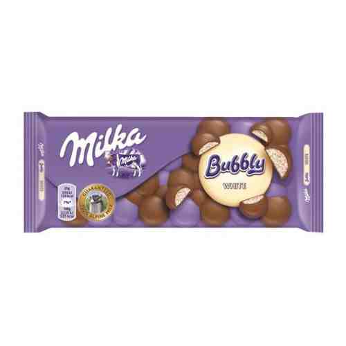 Шоколад Milka Bubbly White 90 грамм арт. 100522004750