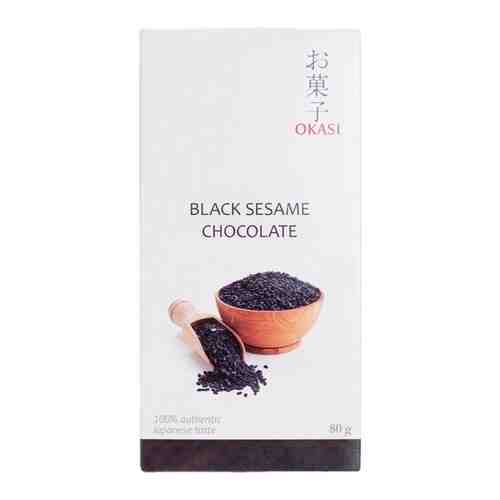 Шоколад с черным кунжутом, 80 г арт. 179130545