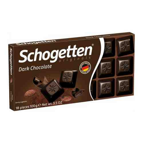 Шоколад Schogetten Dark Шогеттен темный, 100 г х 15 шт арт. 101646984777