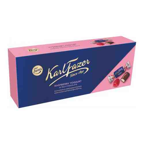 Шоколадные конфеты Karl Fazer с начинкой из малинового йогурта 270г арт. 100791294767