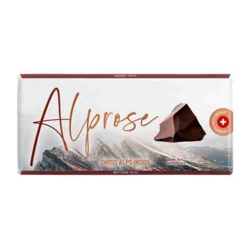 Швейцарский горький шоколад Alprose 