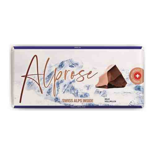 Швейцарский молочный шоколад Alprose 