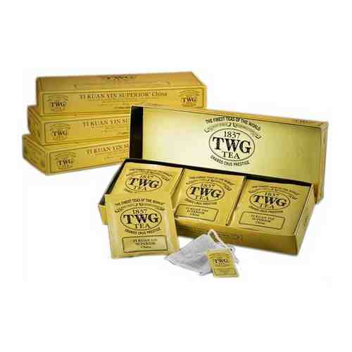 Сингапурский Чай в пакетиках TWG Ti Kuan Yin Superior 15шт Х 2.5гр. арт. 101534556946