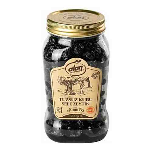 Слабосоленые чёрные Вяленые маслины из Турции; Alan, размер 2XS, 900 гр арт. 101649435384