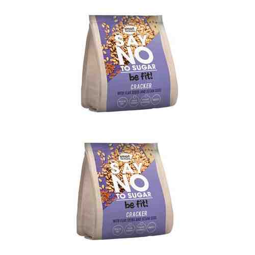 «Smart Formula», крекер Say no to sugar, со льном и кунжутом, 2 упаковки по 180г арт. 101594500073