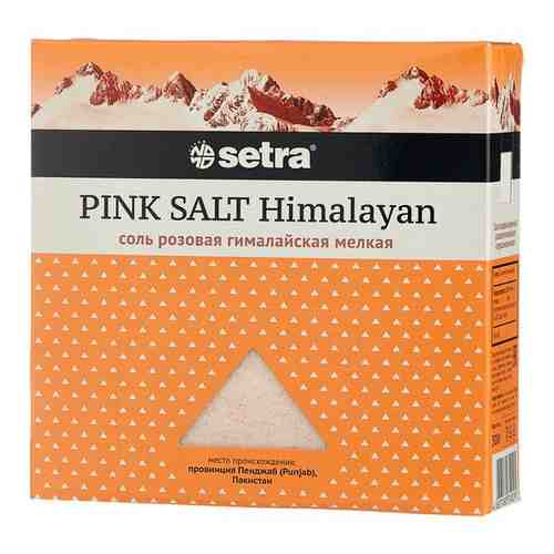 Соль Setra розовая гималай мелкая, 500 г арт. 250199843