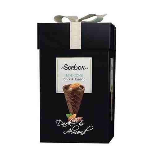 Sorbon Набор конфет Sorbon мини-рожки Dark&Almond, 200г, 3 шт. арт. 1456534414