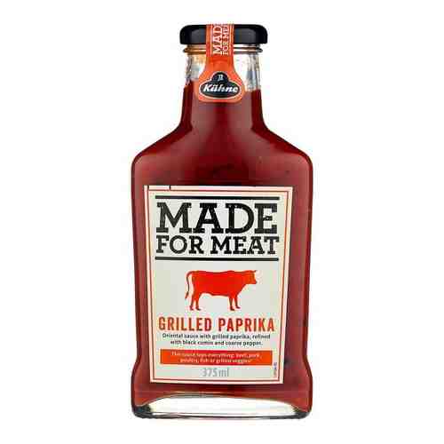 Соус KUHNE “Made for Meat” Grilled Paprika томатный с перцем гриль, 375 мл. арт. 150333171
