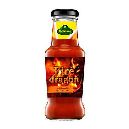 Соус Kuhne Spicy sauce Fire Dragon томатный с острым перцем чили, 250 мл арт. 146650989
