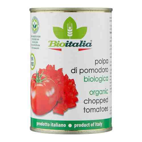 Томаты BioItalia очищенные резаные в томатном соке, 400 г арт. 251671854