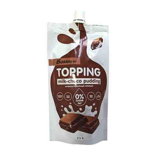 Топпинг BOMBBAR, молочно-шоколадный пудинг, 240 г арт. 731816725
