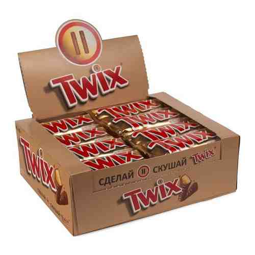 Twix шоколадный батончик, 40 шт по 55 г арт. 100402418144