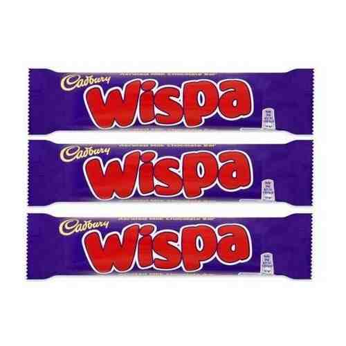 Wispa Cadbury Шоколадный Батончик 36гр Великобритания(3 шт. по 36 гр.) арт. 101097511567