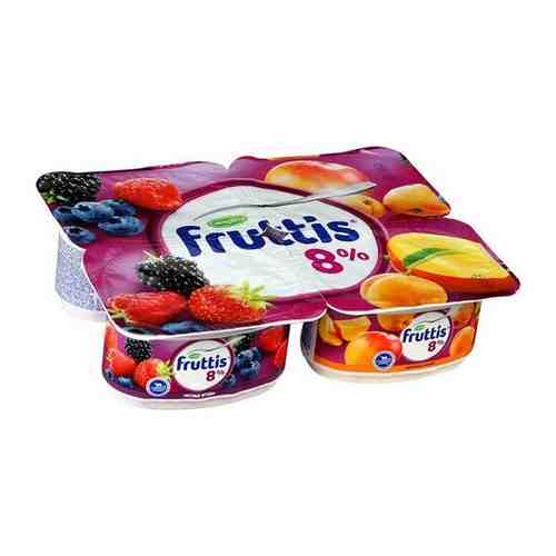 Йогурт FRUTTIS Абрикос и манго 8%, 115г арт. 429360012