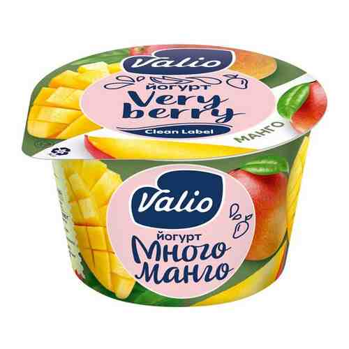 Йогурт Valio с манго 2.6% 180 г арт. 427647002