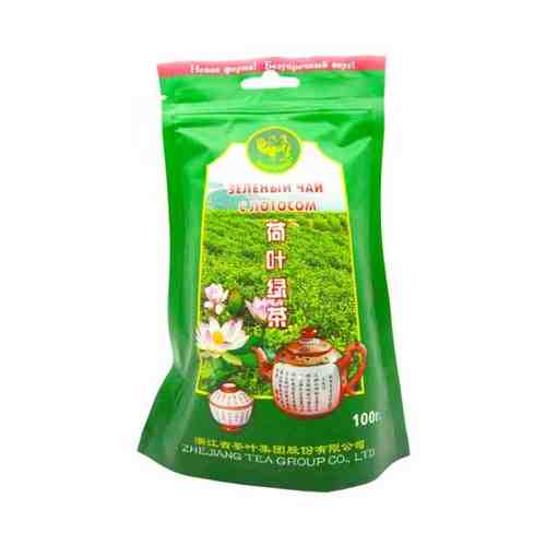 Зеленый чай с лотосом (green tea) Верблюд 100г арт. 100951483961
