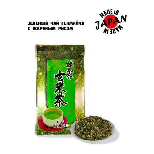 Зелёный листовой чай генмайча YUUGADOU с жареным рисом 70 г арт. 101529031643
