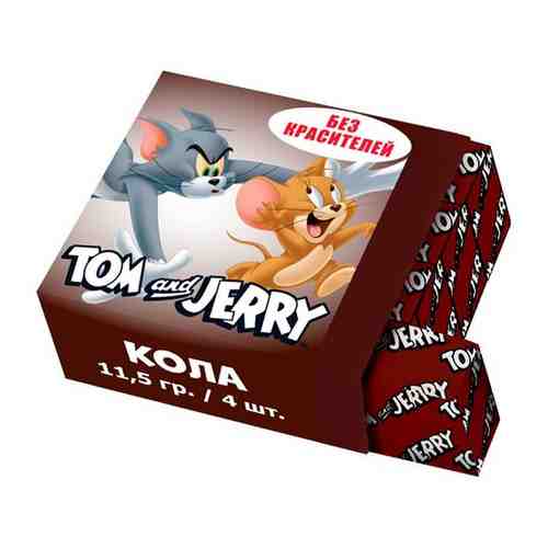 Жевательная конфета Tom&Jerry, кола, 11,5г, 40 шт. арт. 101414766504