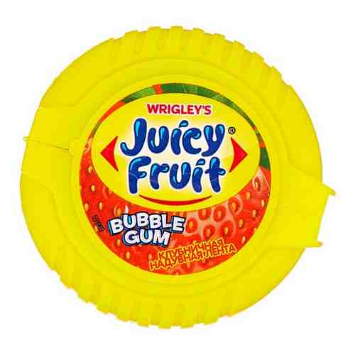 Жевательная резинка Juicy Fruit Клубничная Надувная лента 30 г арт. 186698143