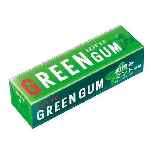 Жевательная резинка LOTTE GREEN GUM 31 грамм арт. 483356016