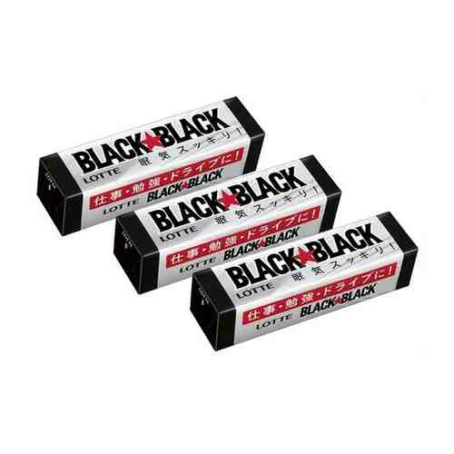 Жвачка Lotte Black Black (3 шт. по 32 гр.) арт. 101650735415