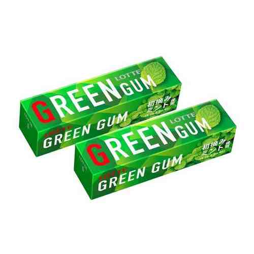 Жвачка Lotte Green Gum (2 шт. по 31 гр.) арт. 101650735416