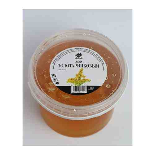Золотарниковый мёд 1 кг/ натуральный мед/ светлый мед/ Добрый пасечник арт. 101459474483