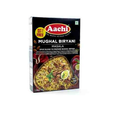 Aachi Смесь специй для плова Мугал Бирьяни из мяса (Mughal Biriyani Masala) 45 г арт. 101413162468