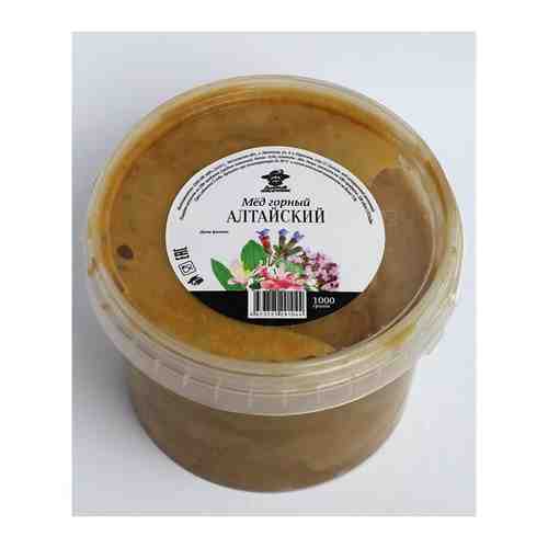 Алтайский горный мёд 1 кг/ натуральный мед/ мед от пчеловодов/ Добрый пасечник арт. 101457149561